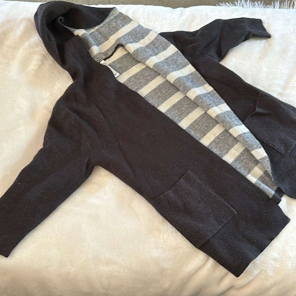 Zara hooded coat 6yr